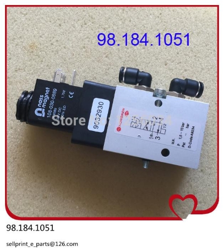 thumbnail image 2 of 10 Sets Heidelberg MO Solenoid Valve Seal Rings – 61.184.1051 / 98.184.1051 Replacement, Imported Quality 2 of 6